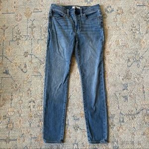 Madewell 9” skinny jeans size 27 like new